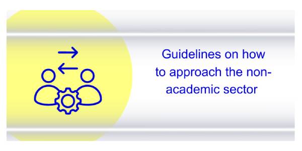 Graphics and Guidance on how to approach the non-academic sector