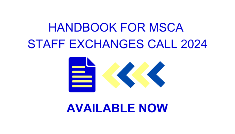 Handbook for MSCA Staff Exchanges call 2024