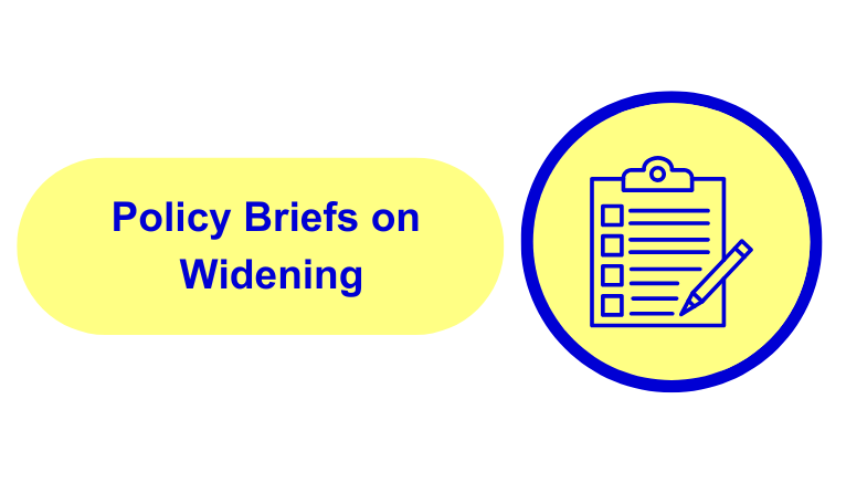 New Policy Brief on Widening